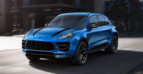 porsche macan bleu